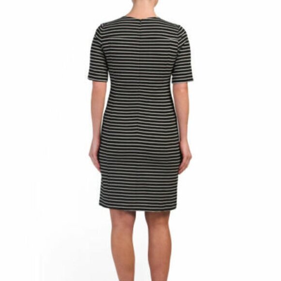 Nanette Lepore Kingdom Key Striped Dress Size 10 - Picture 2 of 12